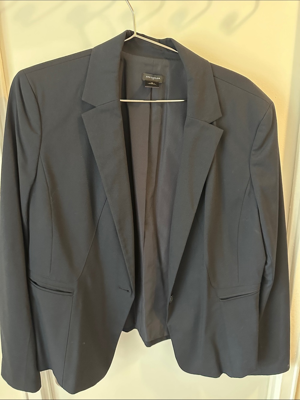 Ann Taylor Navy Women's Tailored Blazer